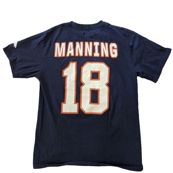 🛍️Denver Broncos Manning T Shirt #18 Size Large - Picture 3 of 5